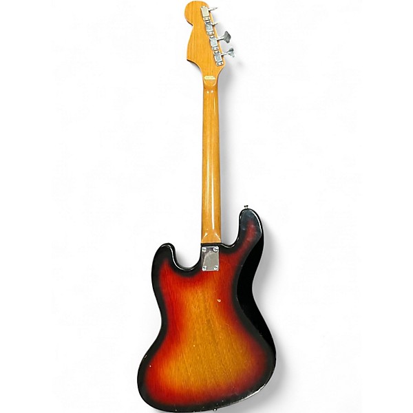 Used Kay Short Scale J Style Sunburst Electric Bass Guitar