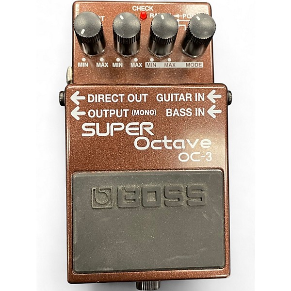Used BOSS OC3 Super Octave Effect Pedal