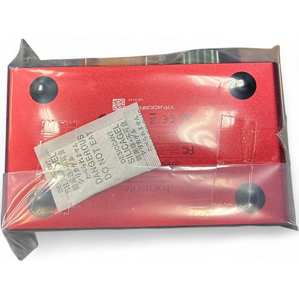Used Scarlett solo Audio Interface