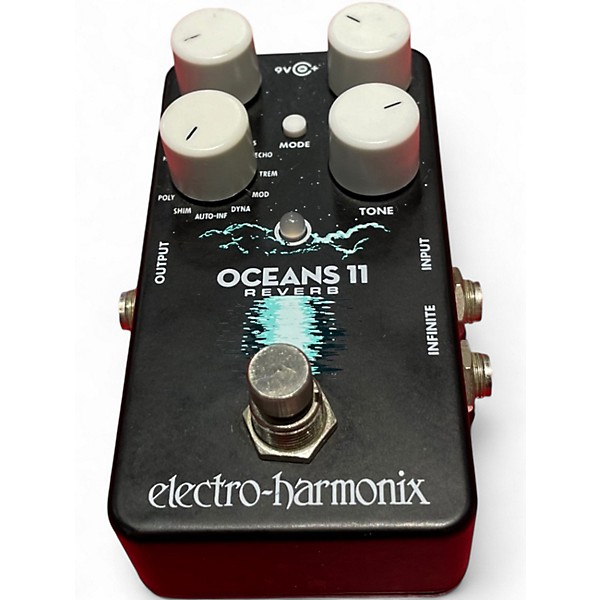 Used Electro-Harmonix Oceans 11 Reverb Effect Pedal