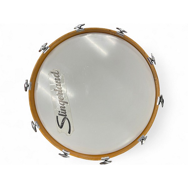 Vintage 1971 Slingerland 3 Piece Rock Outfit kit Natural Drum Kit