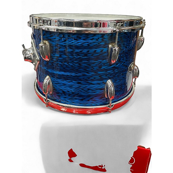 Vintage 1974 Slingerland 4 Piece modern solo Blue Onyx Drum Kit