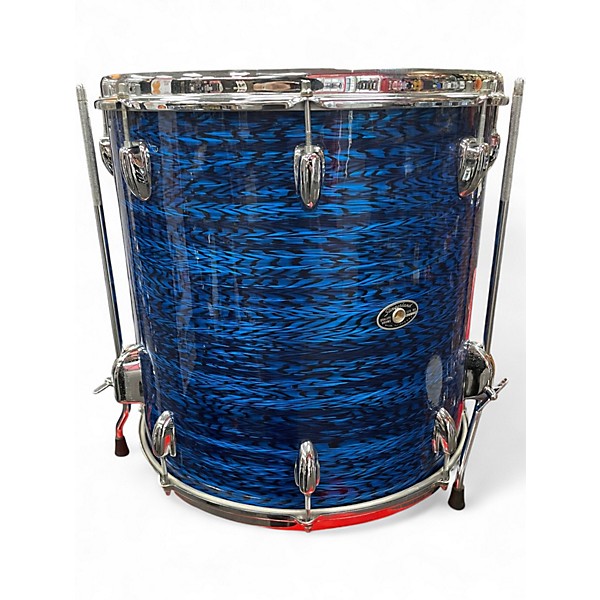 Vintage 1974 Slingerland 4 Piece modern solo Blue Onyx Drum Kit