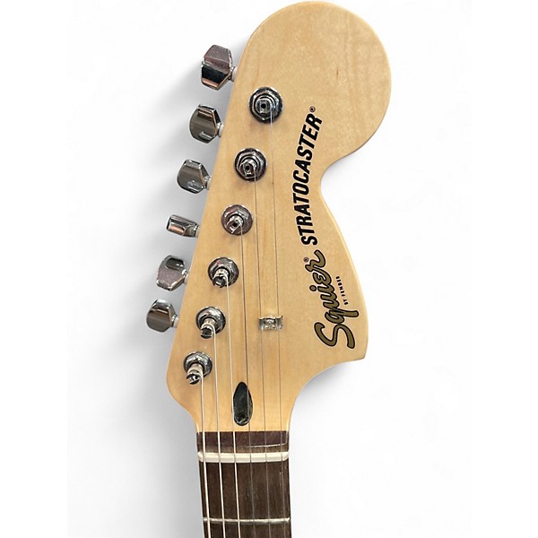 Used Squier Affinity Stratocaster Sunburst Solid Body Electric Guitar