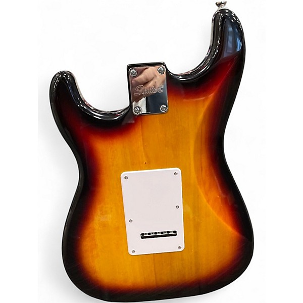 Used Squier Affinity Stratocaster Sunburst Solid Body Electric Guitar