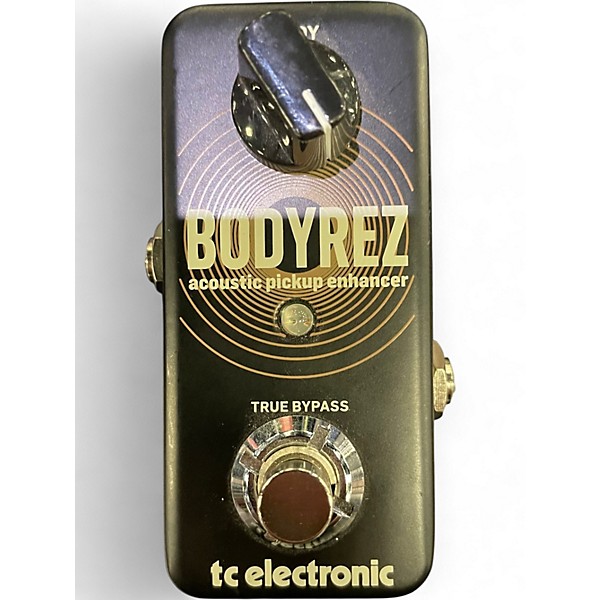 Used TC Electronic Bodyrez Acous Acoustic Enhancer Effect Pedal