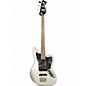 Used Squier Vintage Modified Jaguar Bass Silver Electric Bass Guitar thumbnail