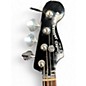 Used Squier Vintage Modified Jaguar Bass Silver Electric Bass Guitar
