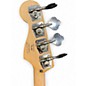 Used Squier Vintage Modified Jaguar Bass Silver Electric Bass Guitar