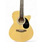 Used Fender FA135CE Concert Natural Acoustic Electric Guitar