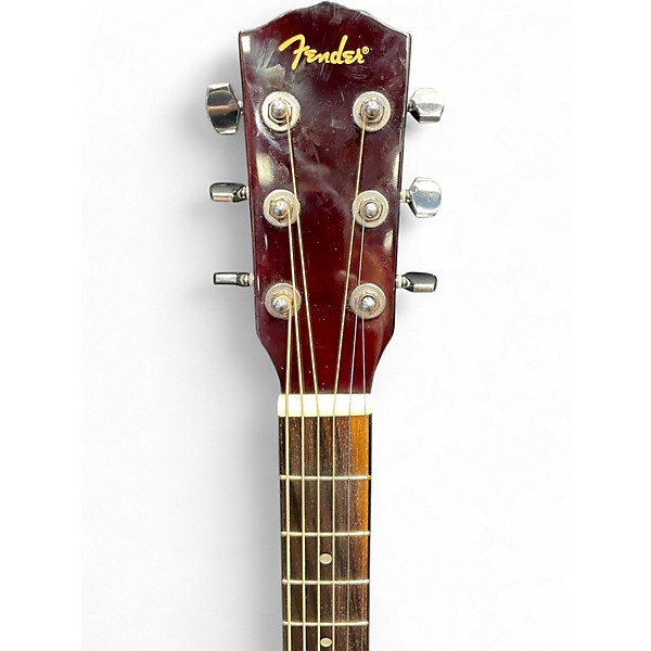 Used Fender FA135CE Concert Natural Acoustic Electric Guitar
