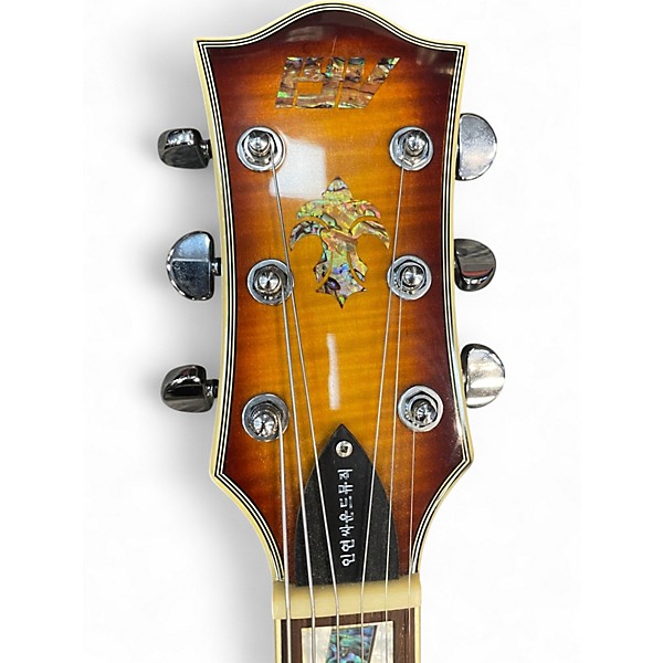 Used Iyv Guitar 2 Color Sunburst Acoustic Electric Guitar