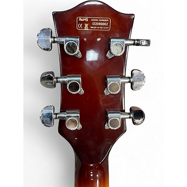 Used Iyv Guitar 2 Color Sunburst Acoustic Electric Guitar