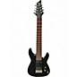 Used Schecter Guitar Research C-8 DELUXE Black Solid Body Electric Guitar thumbnail