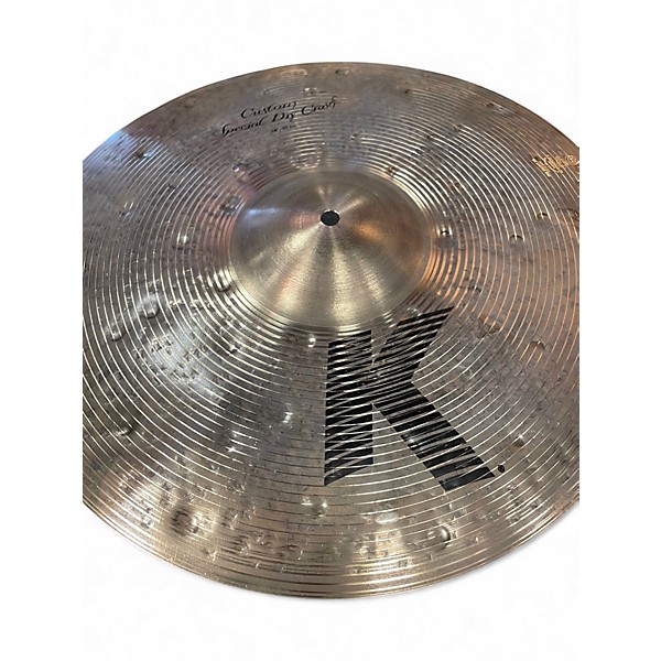 Used Zildjian 18in K Custom Special Dry Crash Cymbal