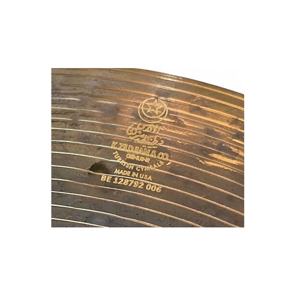 Used Zildjian 18in K Custom Special Dry Crash Cymbal