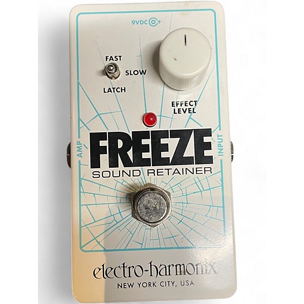 Used Electro-Harmonix Freeze Sound Retainer Compression Effect Pedal