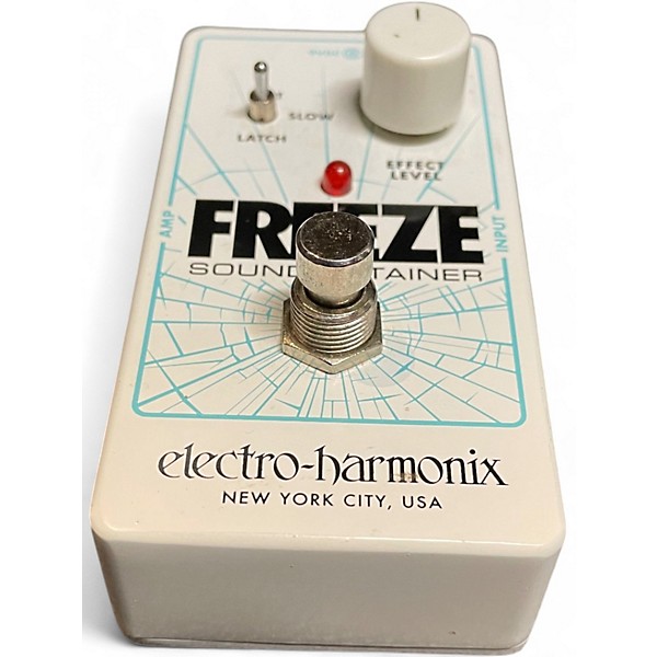 Used Electro-Harmonix Freeze Sound Retainer Compression Effect Pedal