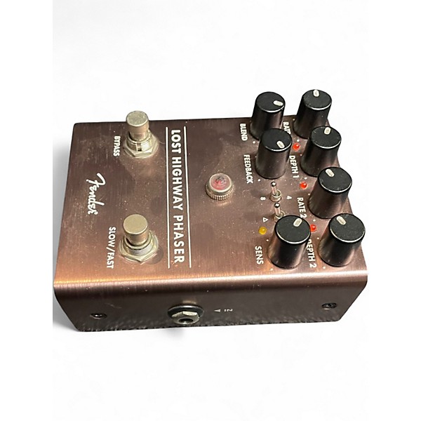 Used Fender Lost Highway Phaser Effect Pedal