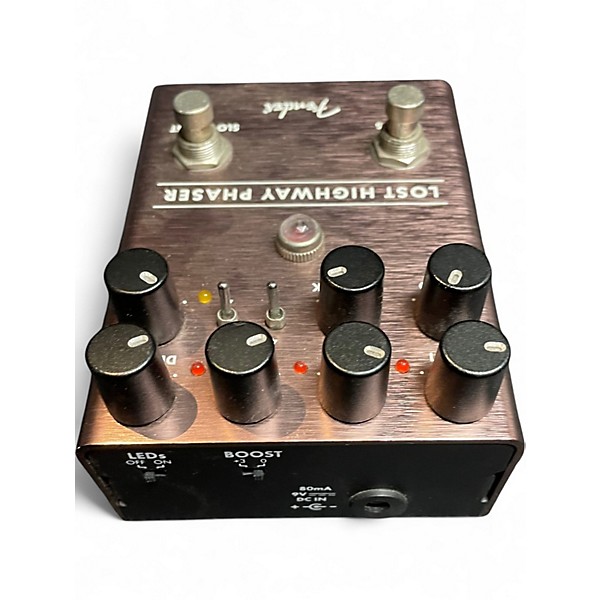 Used Fender Lost Highway Phaser Effect Pedal