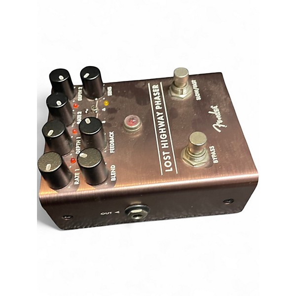 Used Fender Lost Highway Phaser Effect Pedal