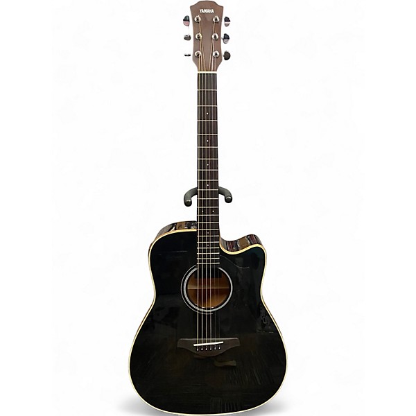 Used Yamaha A1M Black Acoustic Electric Guitar
