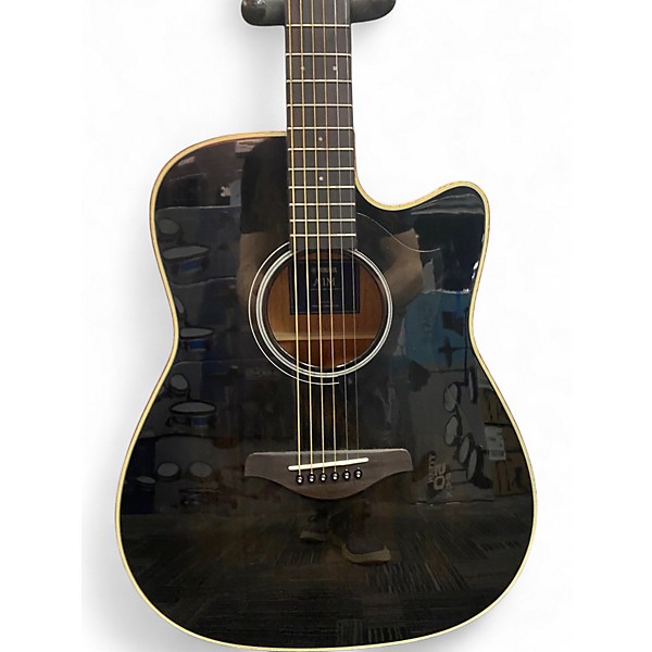 Used Yamaha A1M Black Acoustic Electric Guitar
