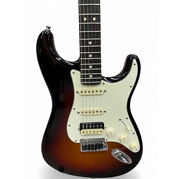 Used Fender American Standard Stratocaster HSS 3 Color Sunburst Solid Body Electric Guitar