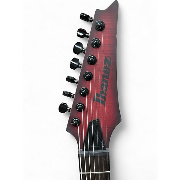 Used Ibanez RDG721FA STAINED WINE RED BURST FLAT Solid Body Electric Guitar