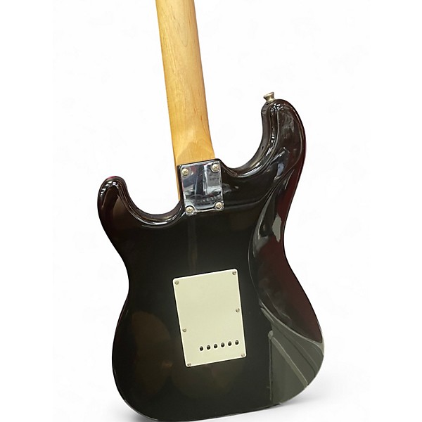 Used Fender Starcaster Black Solid Body Electric Guitar
