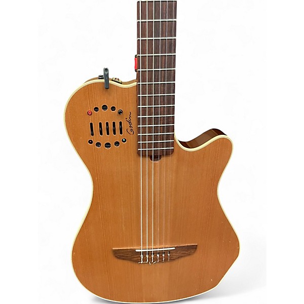 Used Godin MULTIAC 16471F Natural Classical Acoustic Electric Guitar