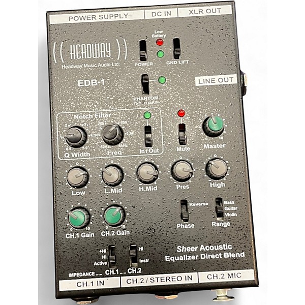 Used Headway EDB-1 Powered Mixer