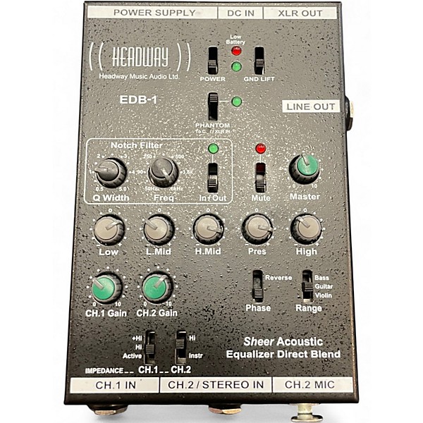 Used Headway EDB-1 Powered Mixer