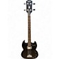 Used Epiphone EB0 Black Electric Bass Guitar thumbnail