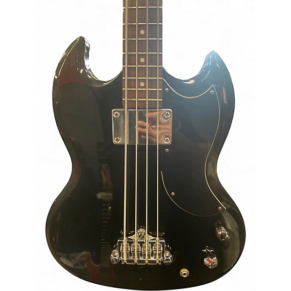 Used Epiphone EB0 Black Electric Bass Guitar
