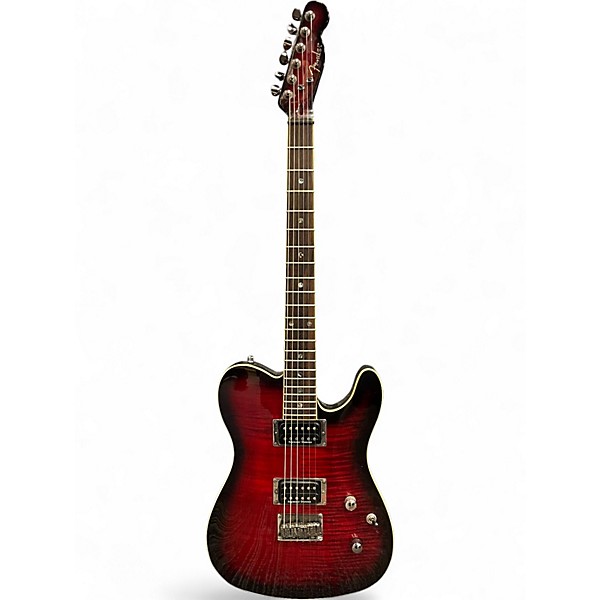 Used Fender Special Edition Custom Telecaster FMT HH Red Burst Solid Body Electric Guitar