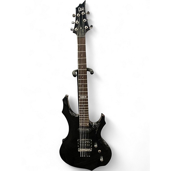 Used ESP LTD F10 Black Solid Body Electric Guitar