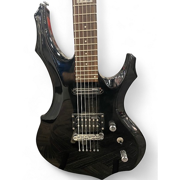 Used ESP LTD F10 Black Solid Body Electric Guitar