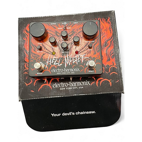 Used Electro-Harmonix HELL MELTER Effect Pedal