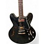 Used Heritage 535 Ebony Hollow Body Electric Guitar thumbnail