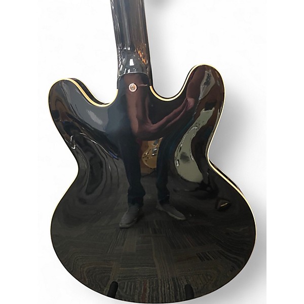 Used Heritage 535 Ebony Hollow Body Electric Guitar