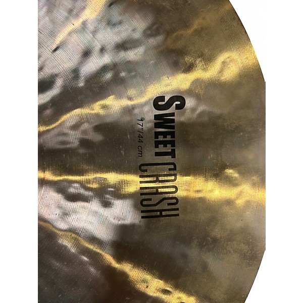 Used Zildjian 17in K Sweet Crash Cymbal