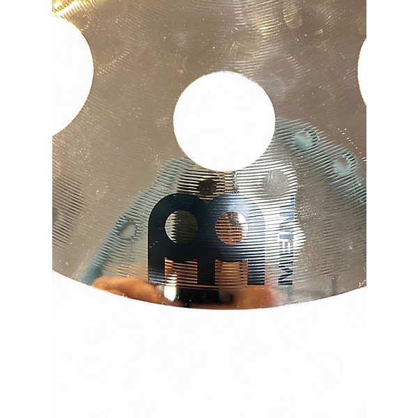 Used MEINL 16in Classic custom trash stack top Cymbal