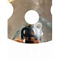 Used MEINL 16in Classic custom trash stack top Cymbal
