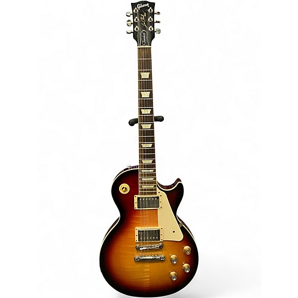 Used Gibson Les Paul Standard 60s 3 Tone Sunburst Solid Body Electric Guitar