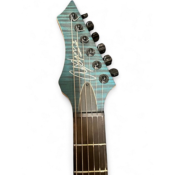 Used Chapman Ghost Fret Laguna Blue Solid Body Electric Guitar