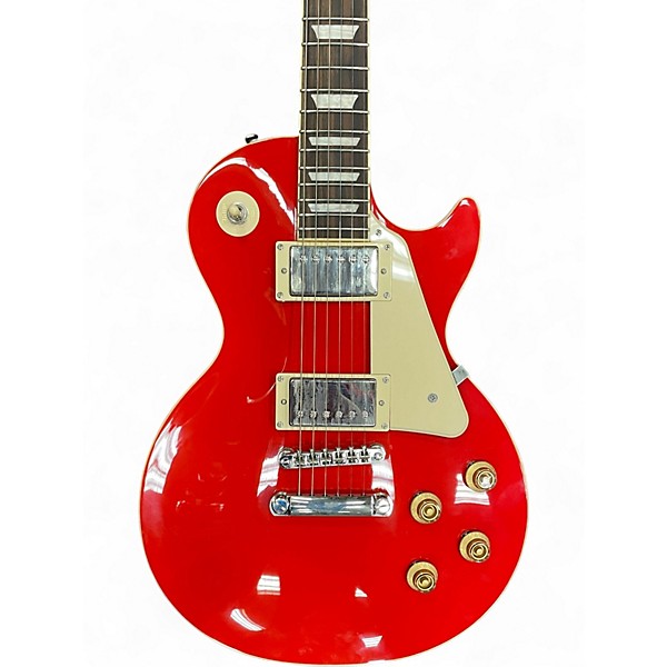 Used Epiphone INSPIRED BY GIBSON LES PAUL STANDARD 50S RED Solid Body Electric Guitar
