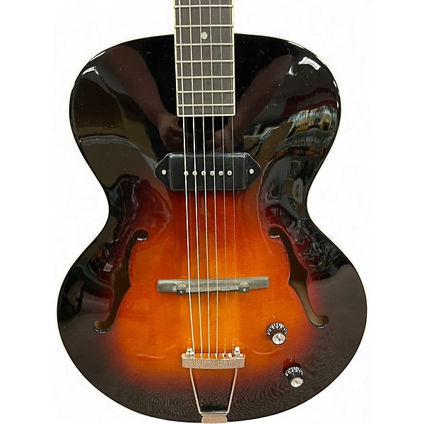 Used The Loar LH309VS SUNBURST Hollow Body Electric Guitar