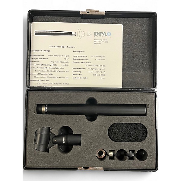 Used DPA Microphones 4006TL Drum Microphone