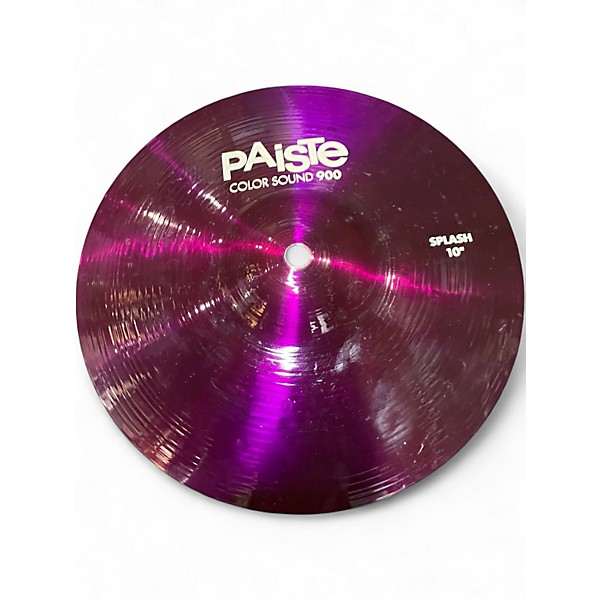 Used Paiste 10in Color Sound 900 Series Splash Cymbal